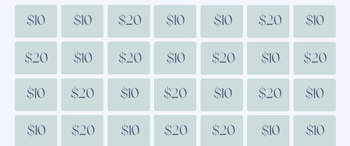 Millionaire Row $1000 Emergency Fund Savings Tracker